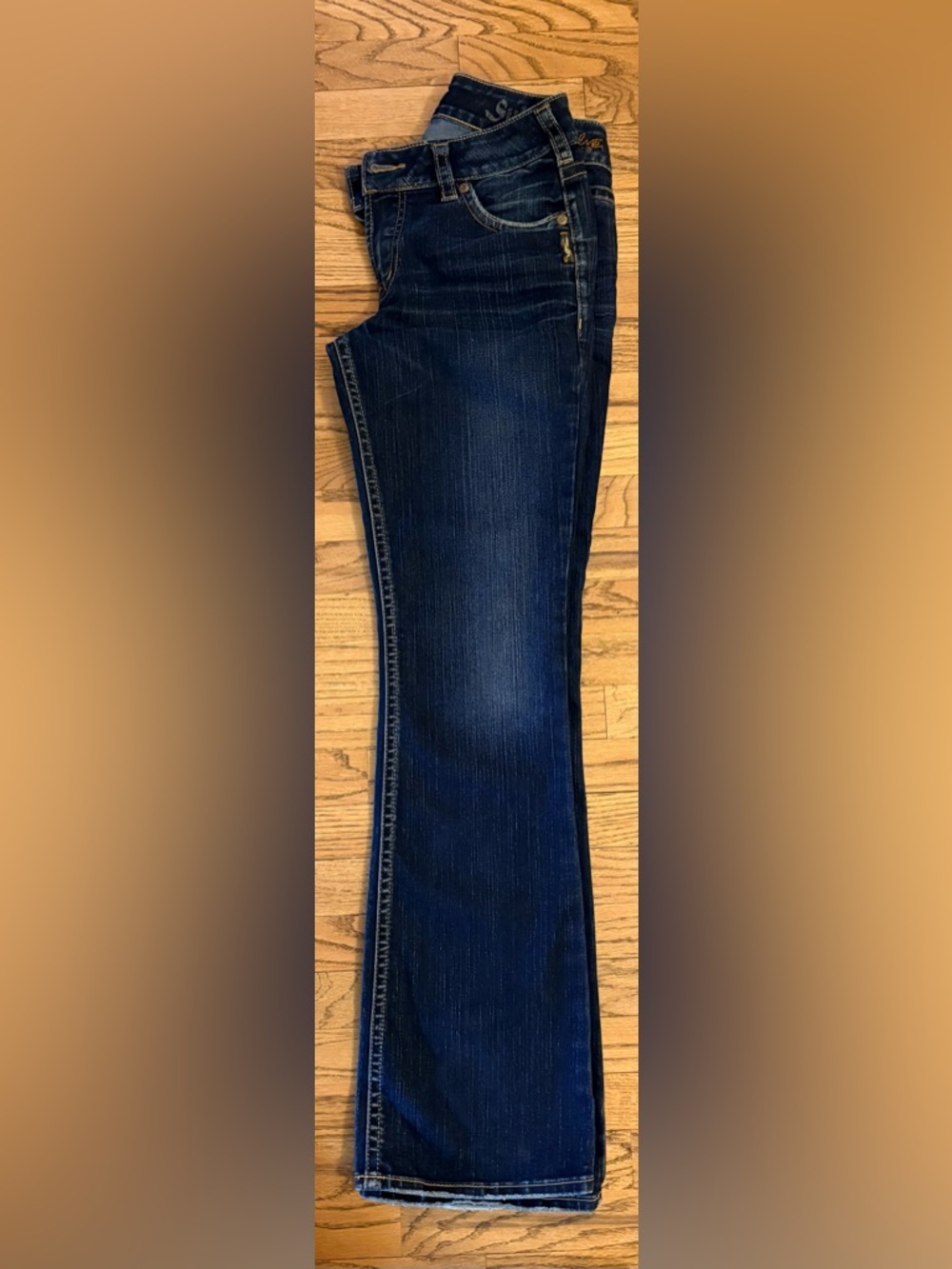 Silver Jeans Dark Blue Bootcut Jeans